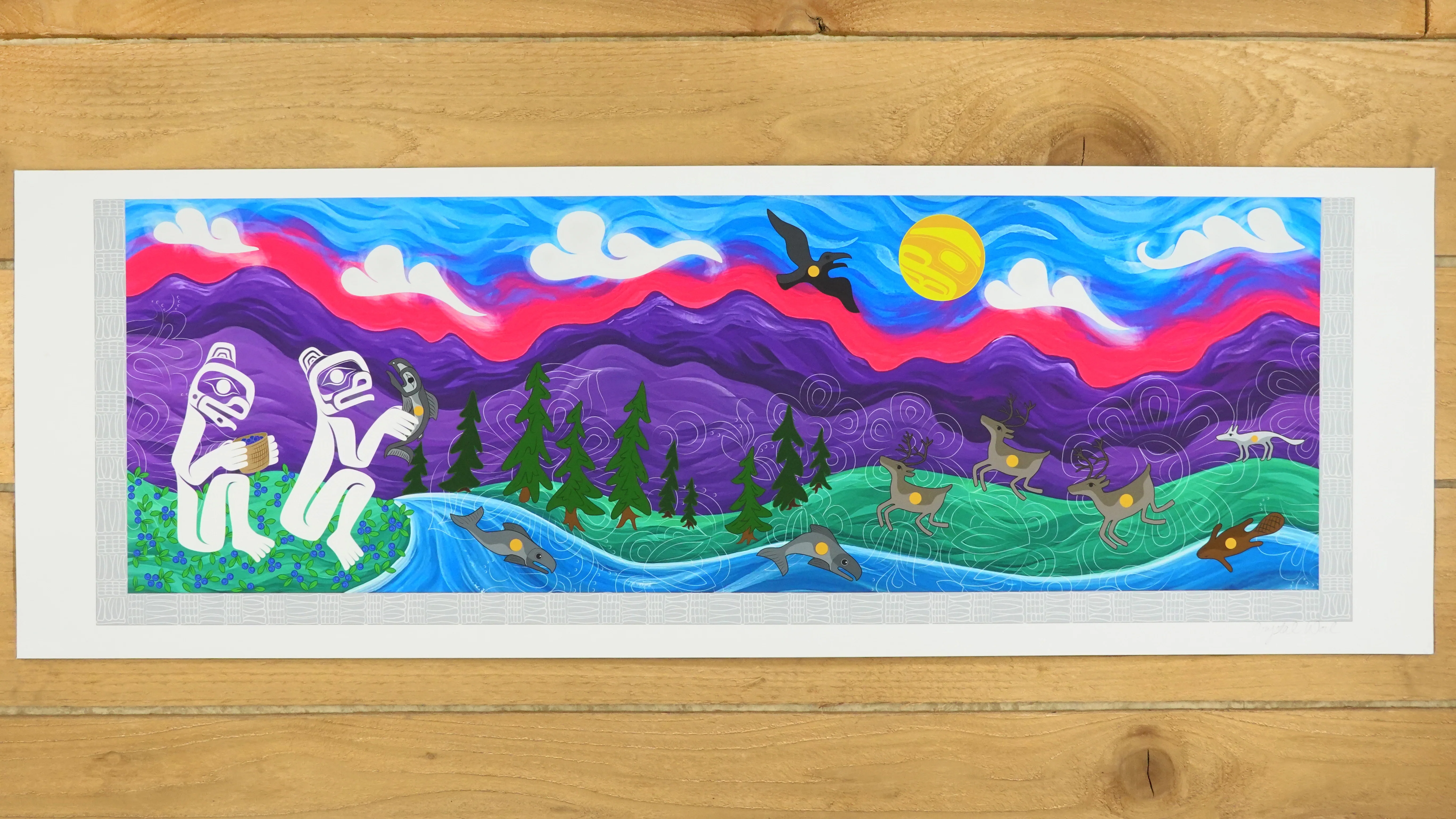 Anchorage Mural/ANHC Fundraiser Print