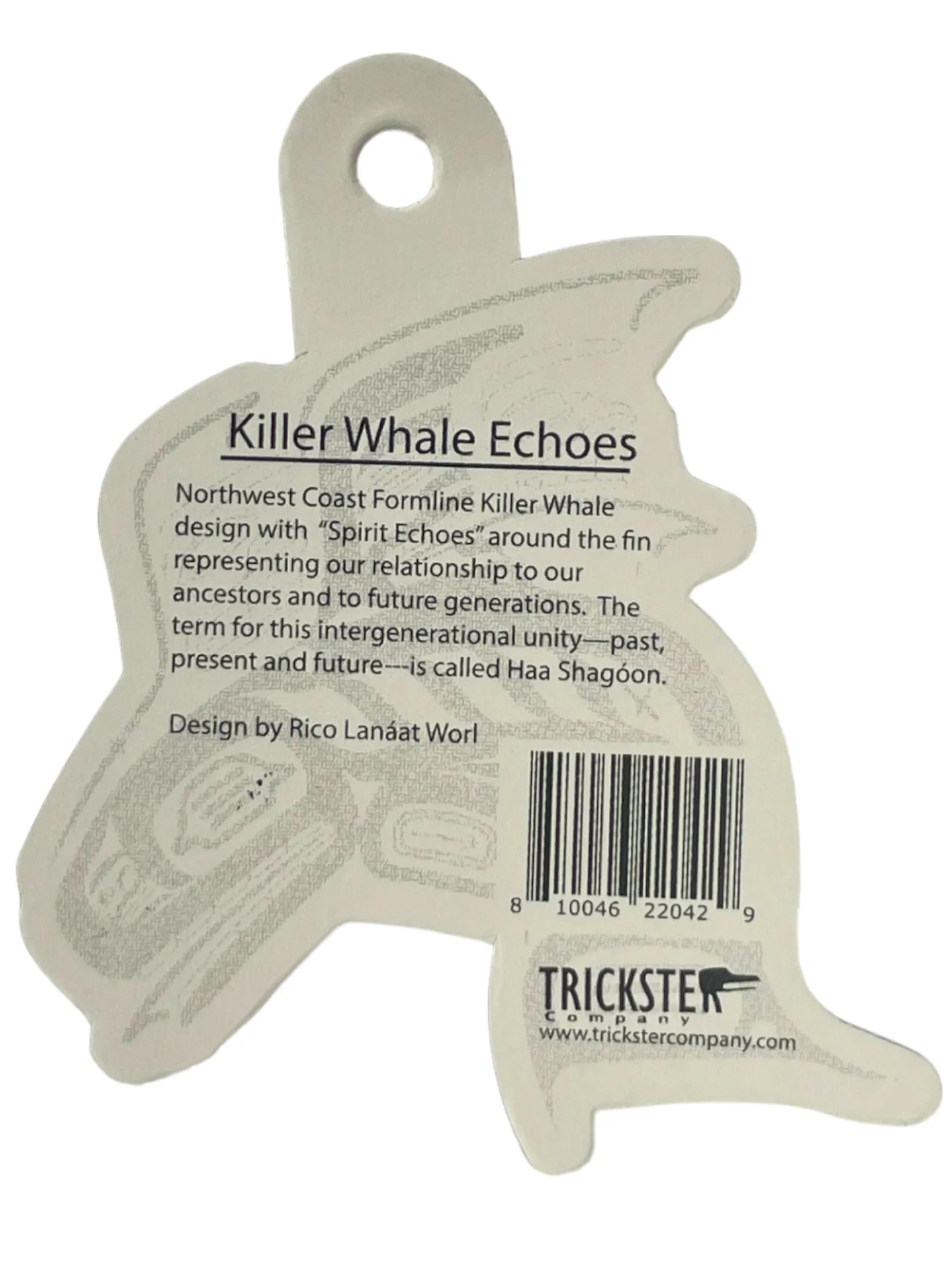 Killer Whale Echoes Sticker - Image 2