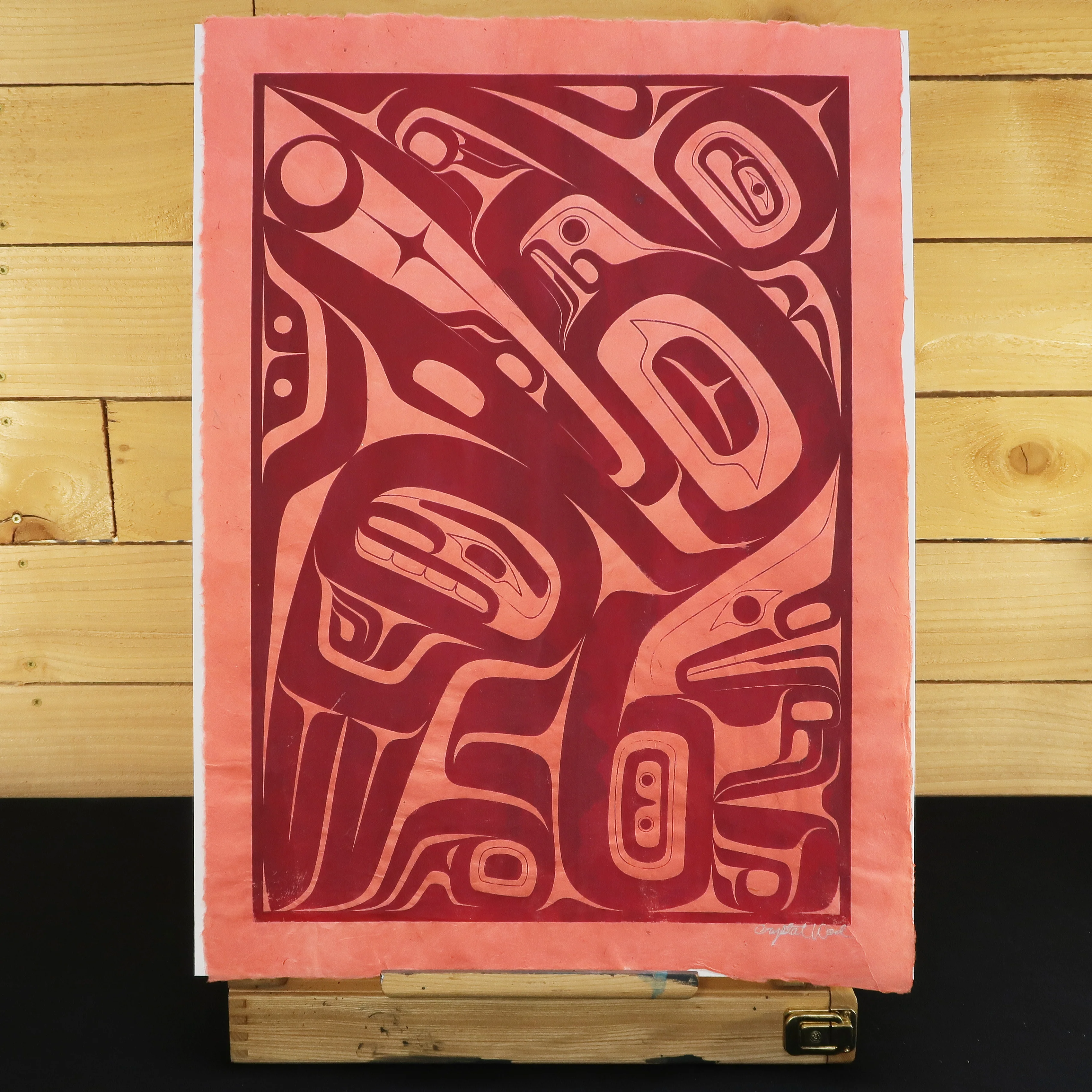 Raven Moon & Stars Silkscreen Prints - Image 10