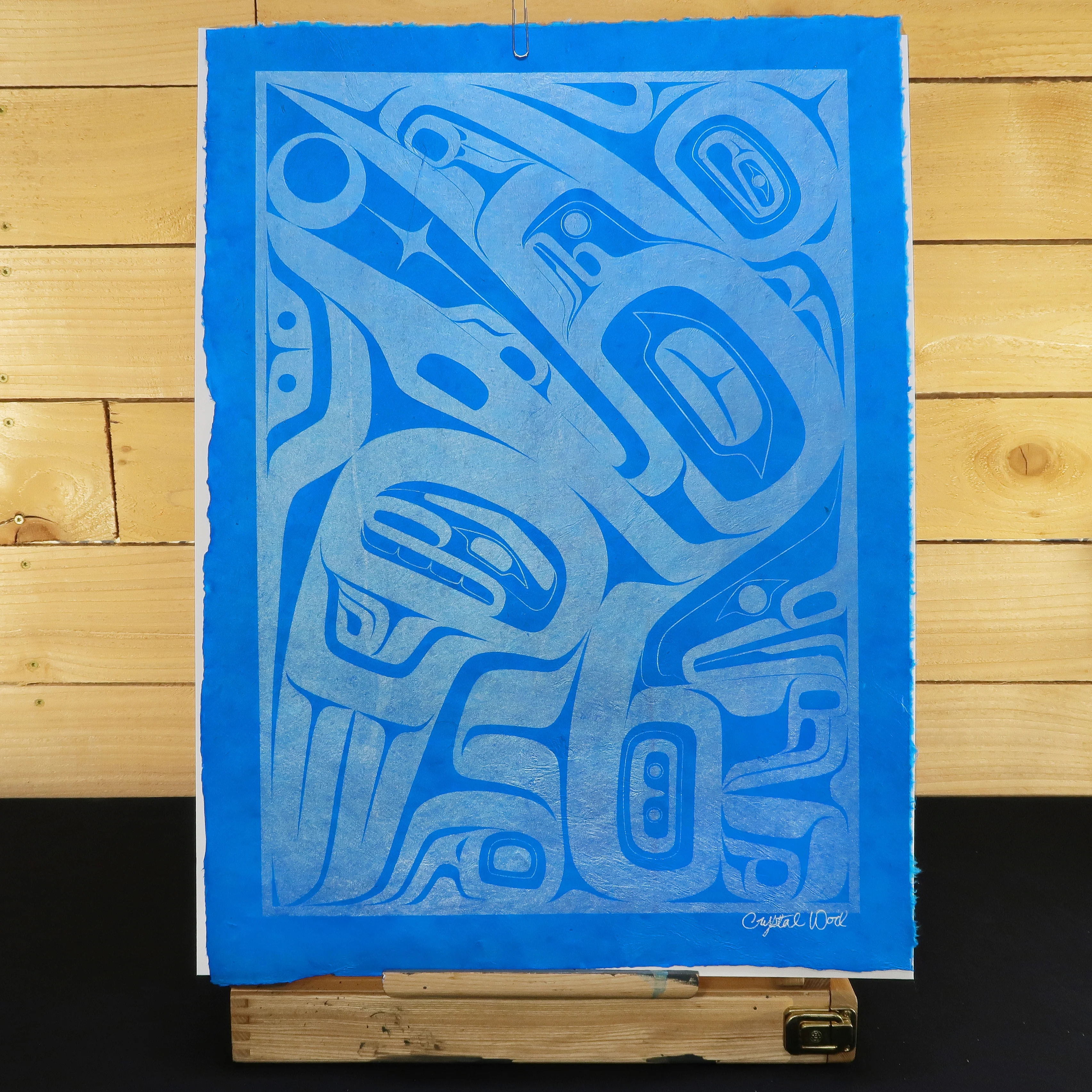 Raven Moon & Stars Silkscreen Prints - Image 6