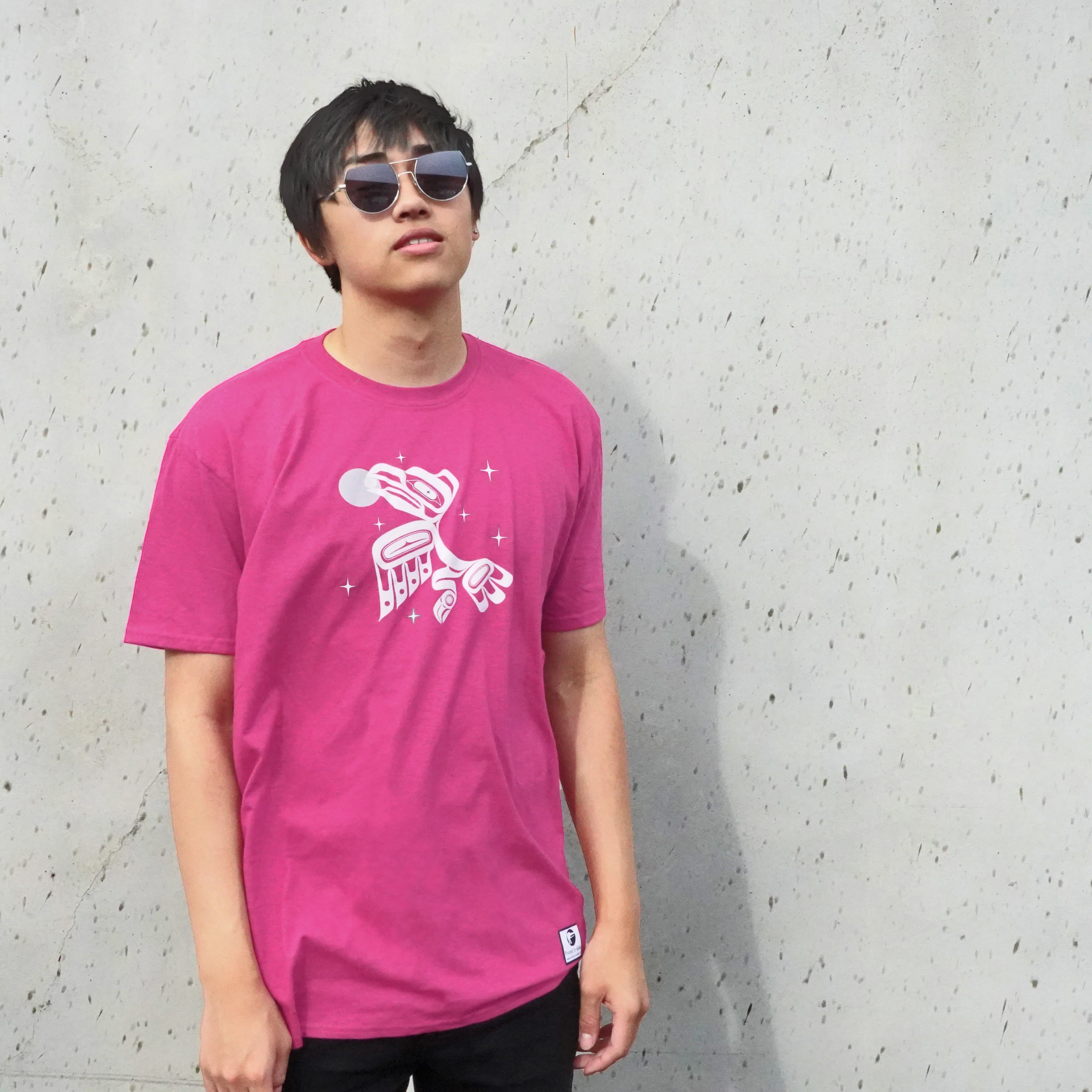 Raven and Sun Tee (Printed in Alaska!)