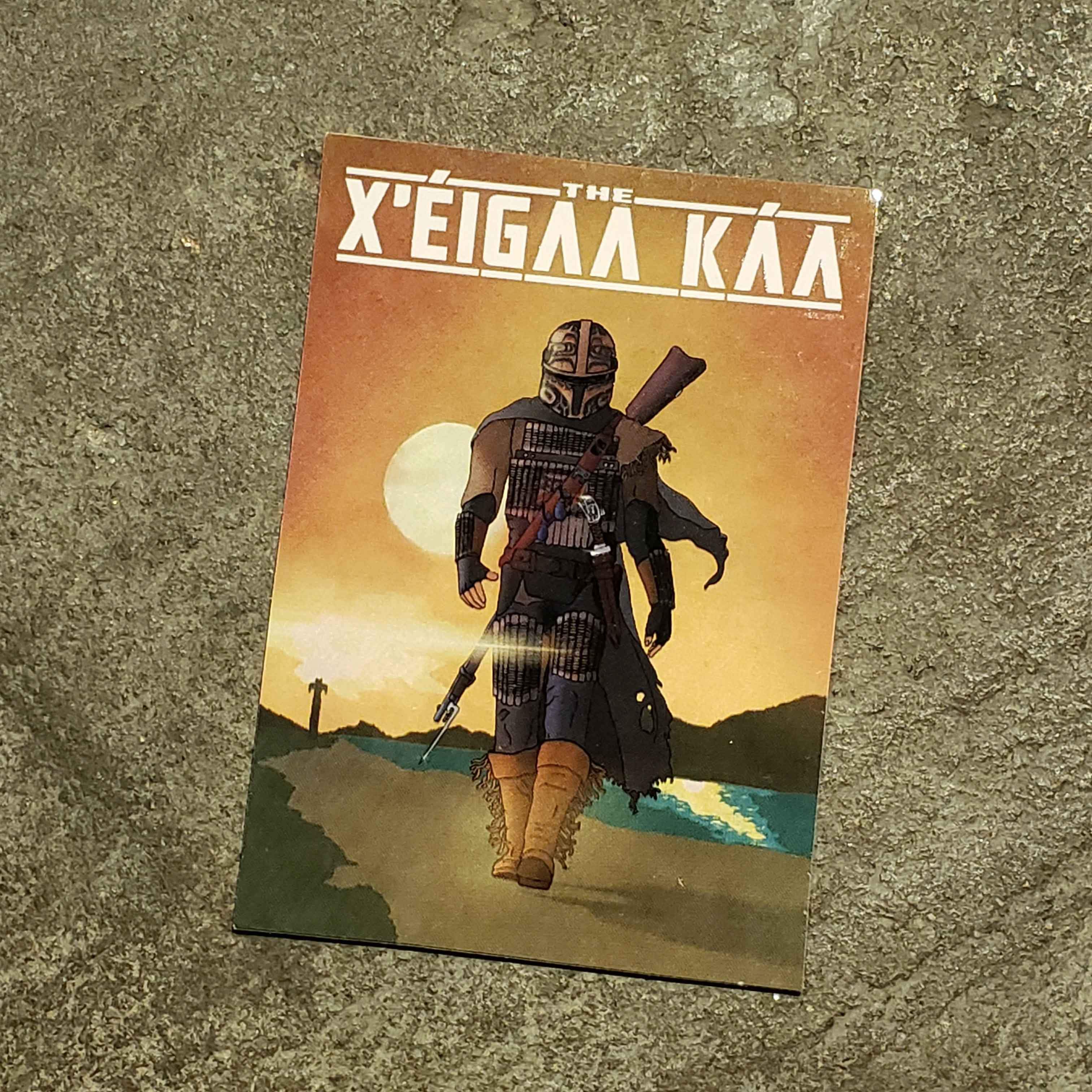 The X’éigaa Káa (Warrior) Sticker
