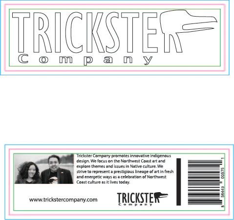 Trickster Logo Bumper Sticker - Image 3