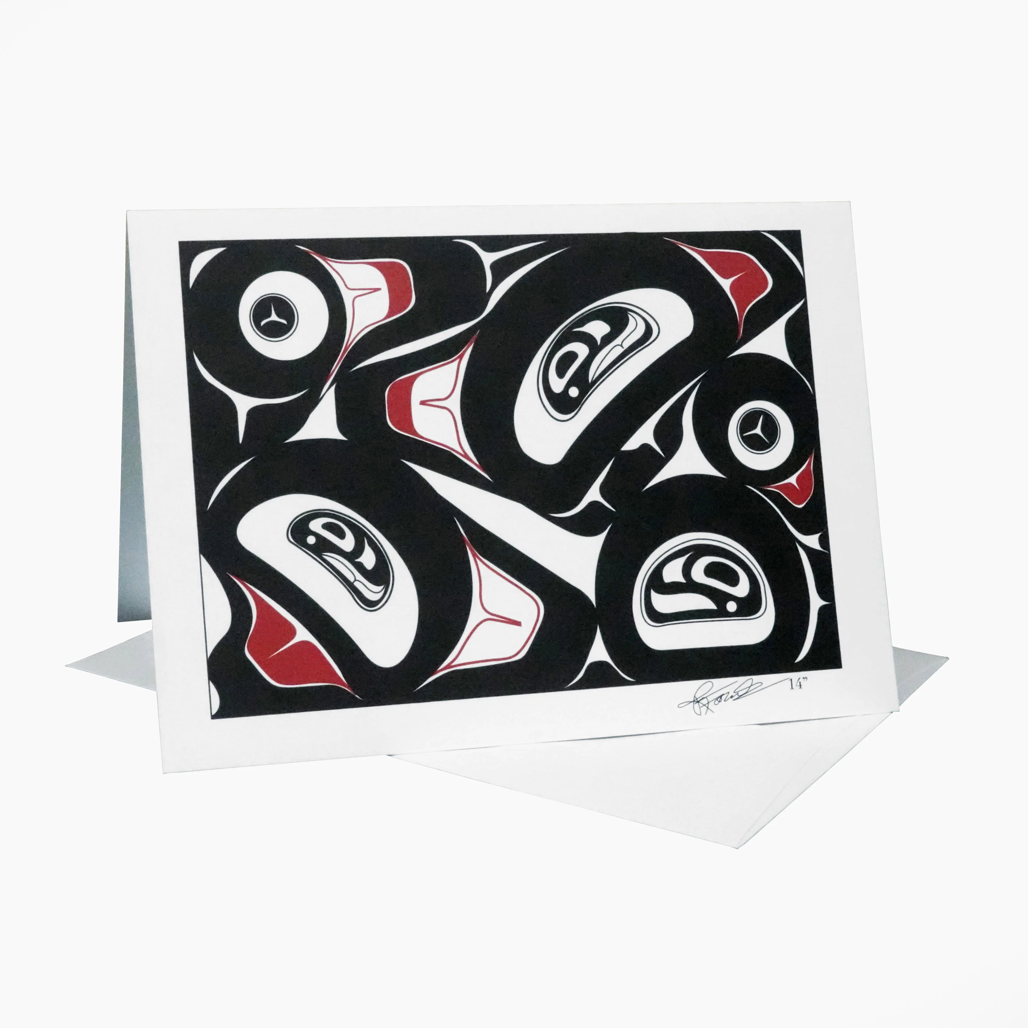 Unplanned Calm Note Card