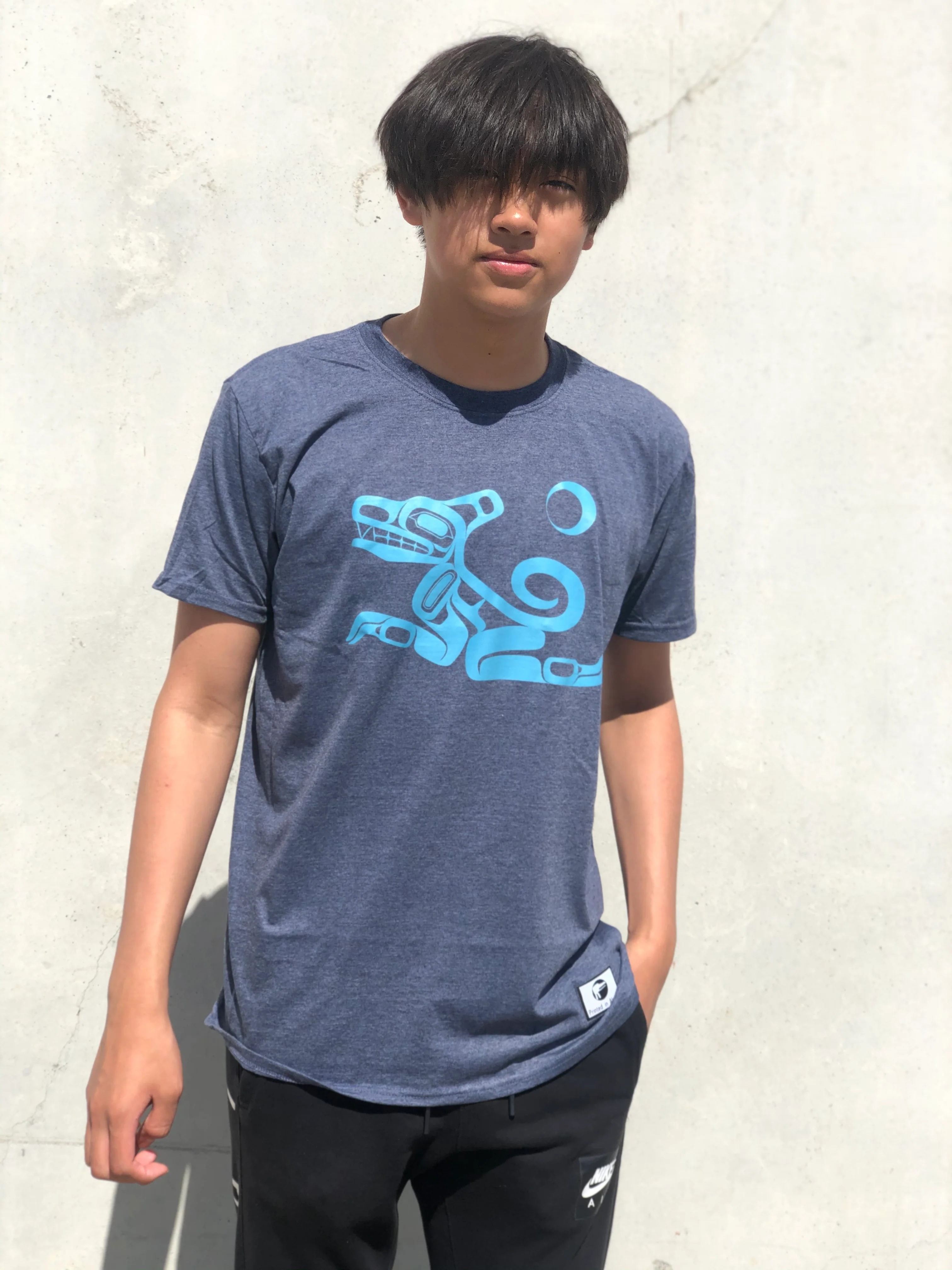 Wolf and Moon Tee (Printed in Alaska!) - Image 2