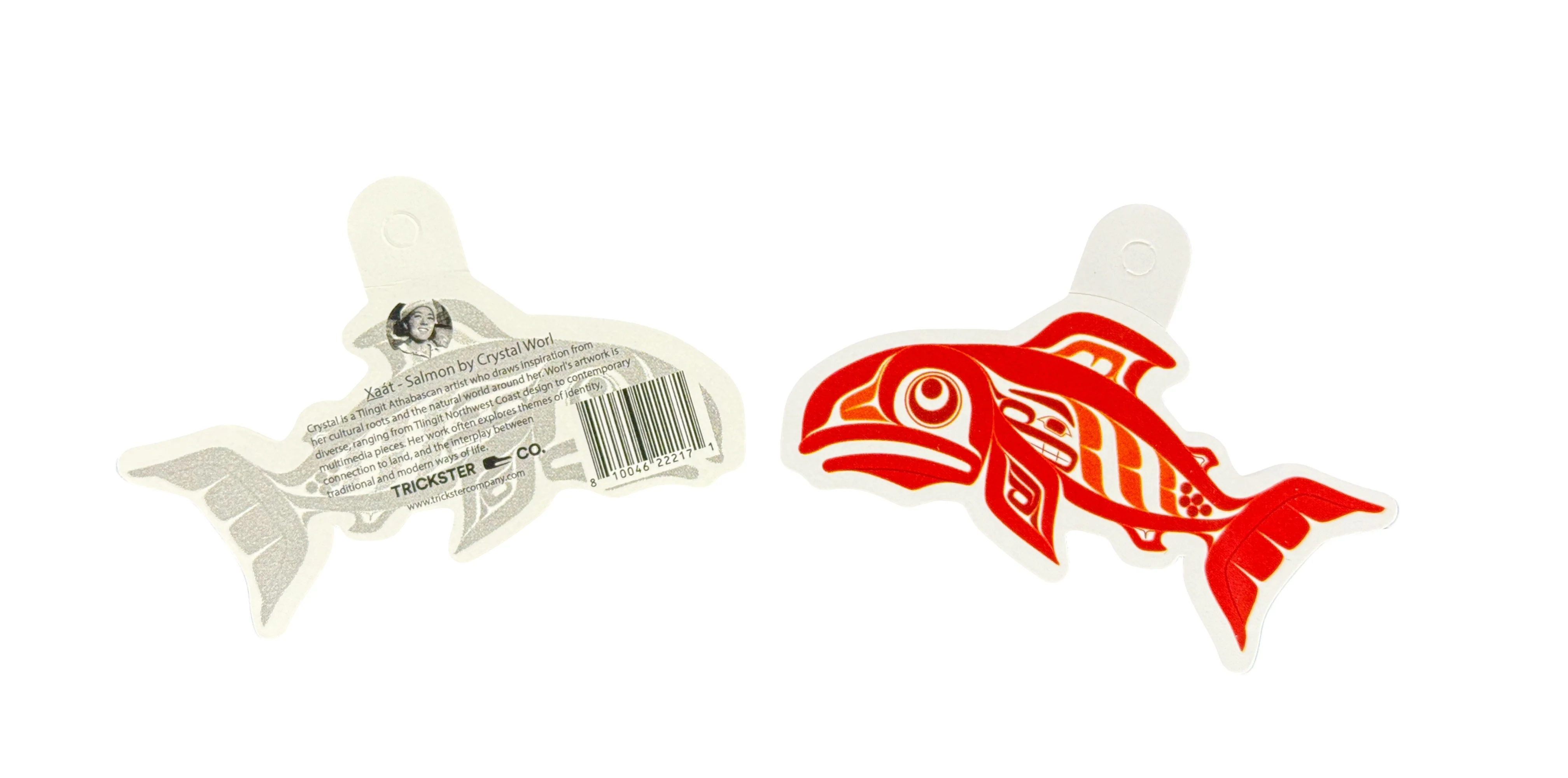 Xáat - Salmon Sticker - Image 2