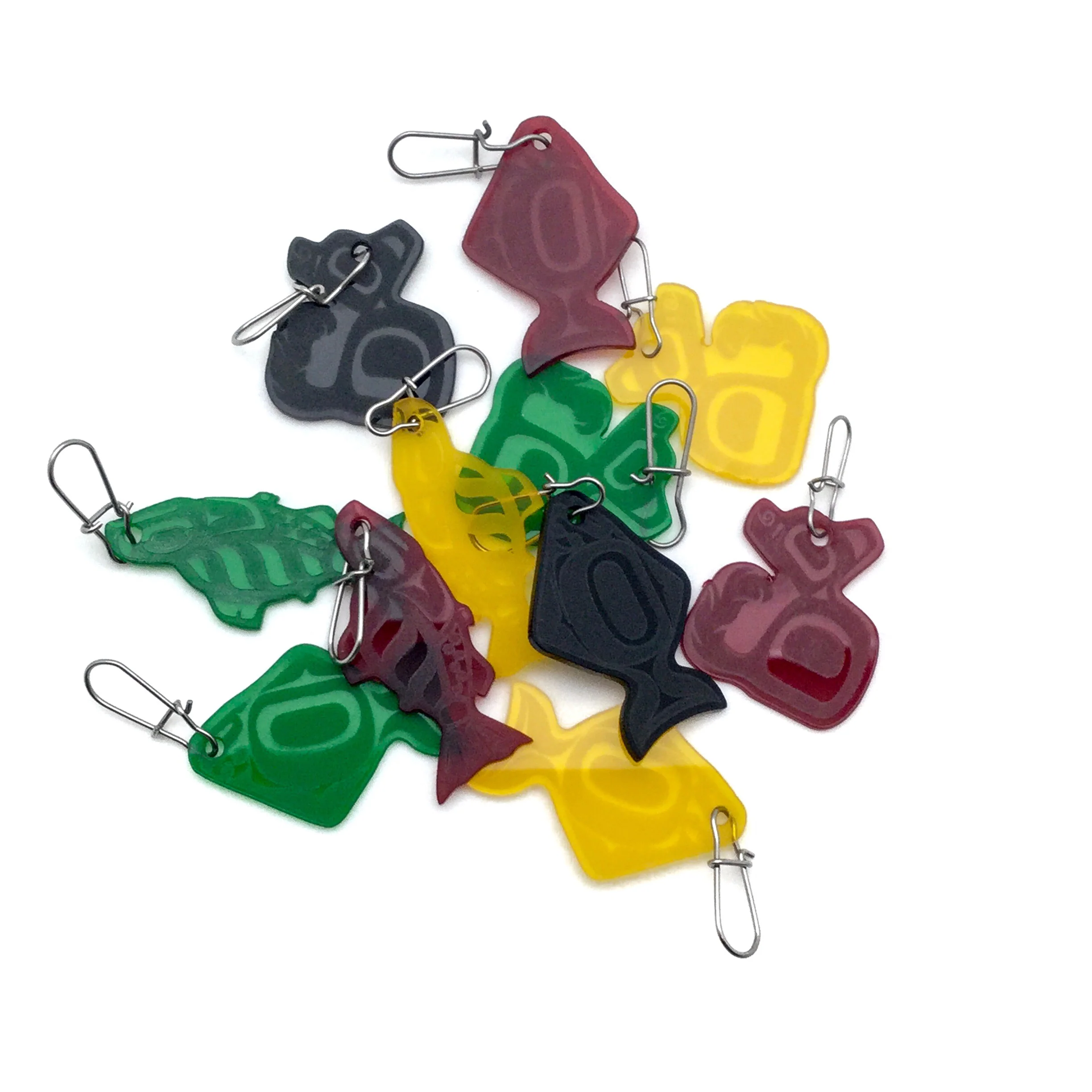 Acrylic Zipper Pulls